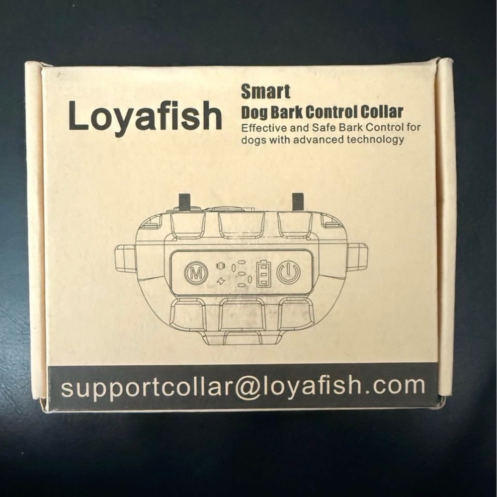 Smart Dog Bark Control Collar - Black